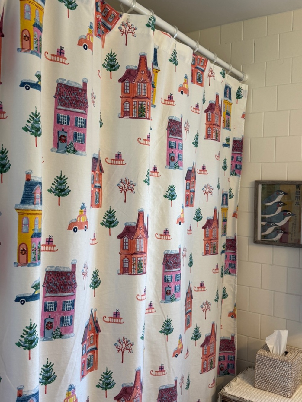 Festive Shower Curtain